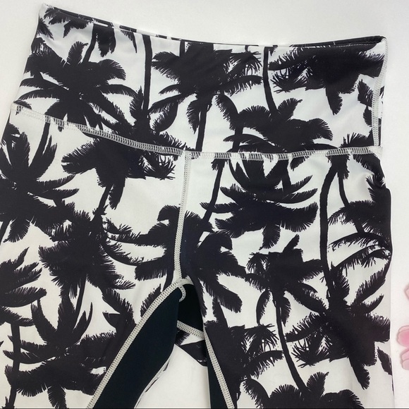 Carbon38 L’urv Palm Paradise Tropical Aloha Hawaiian High Rise Leggings - Picture 8 of 10